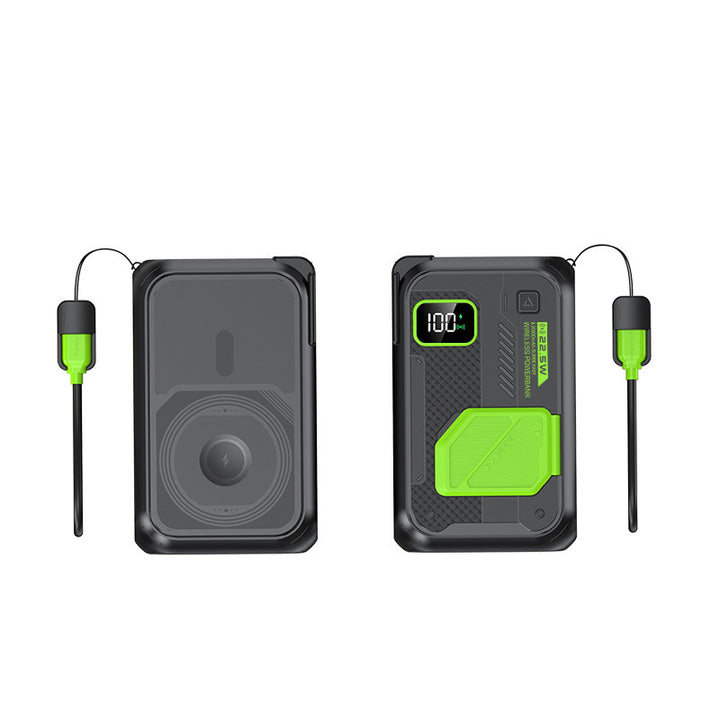 High-performance power bank with wireless charging function and LED display Stornfield