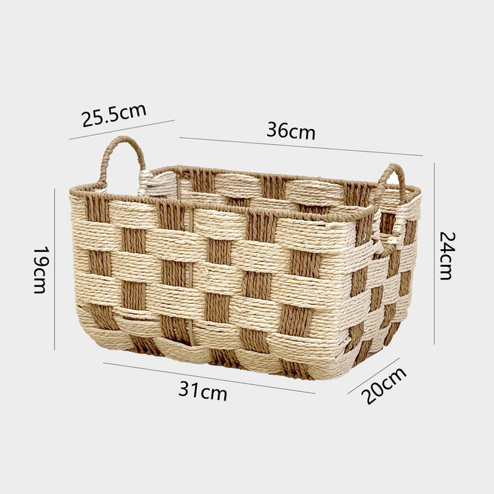 Handwoven storage basket Stornfield