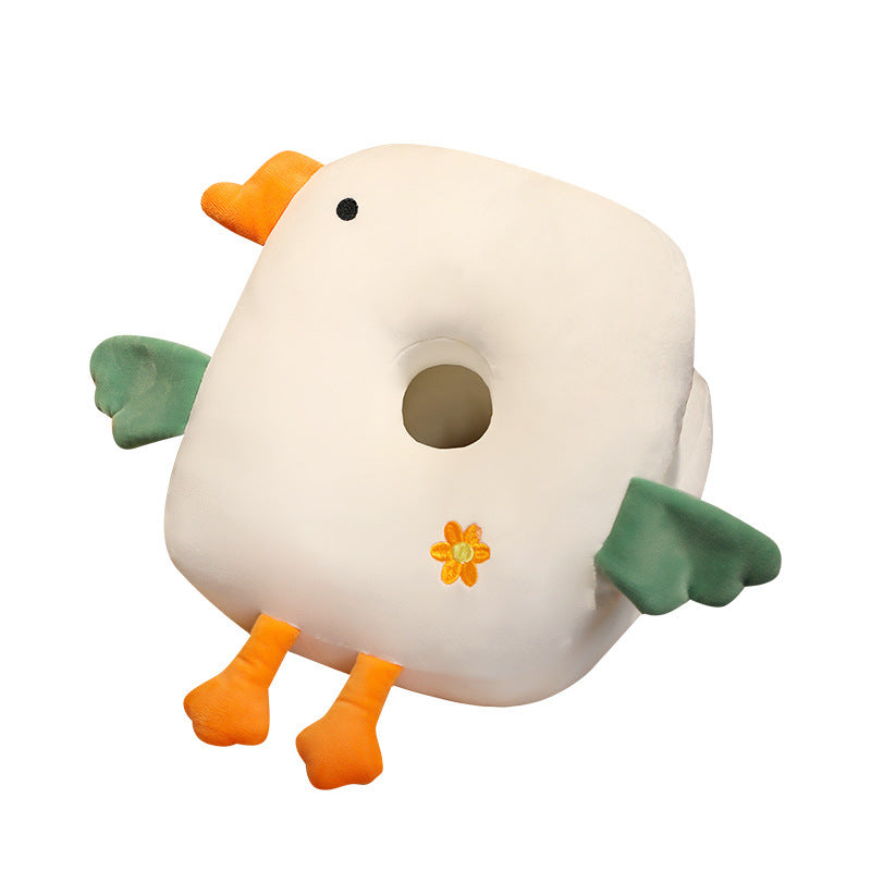 Plush seat cushion with ergonomic design Stornfield