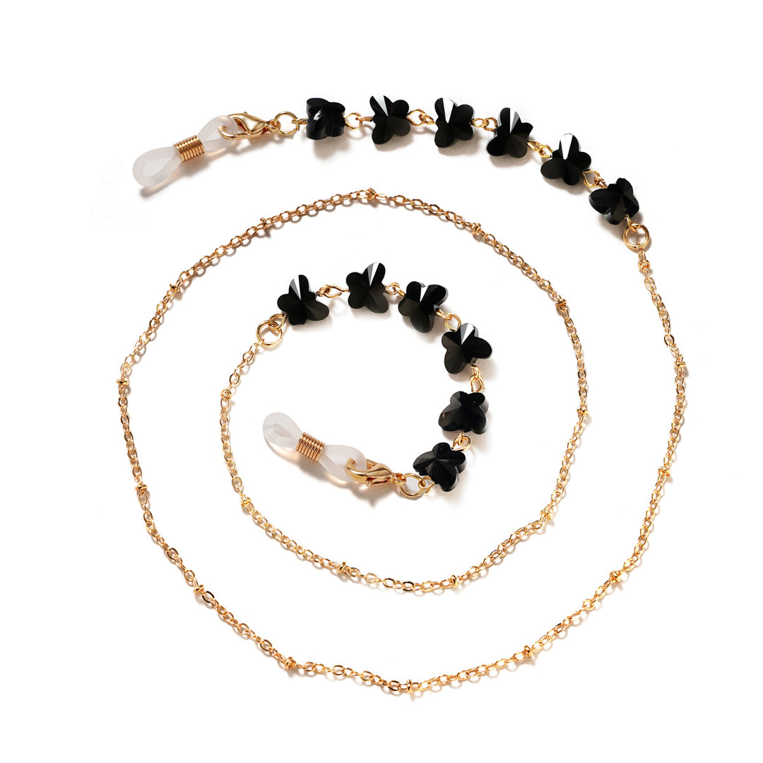 Floral Embellished Eyewear Chain Stornfield
