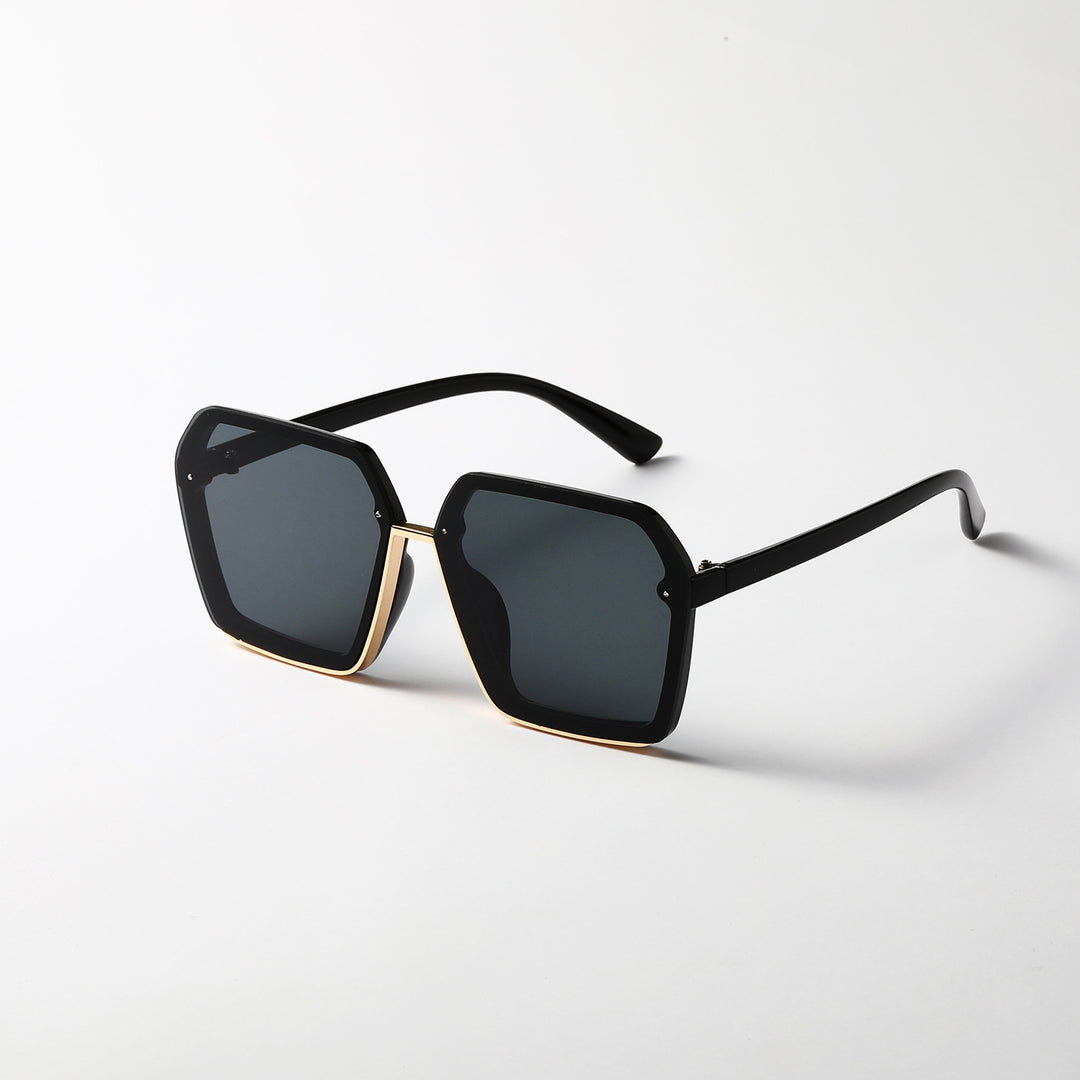 Women's creative oversized sunglasses with unique geometry Stornfield