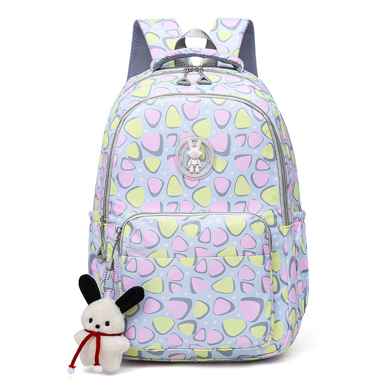 Cheerful school backpack with unique patterns and practical compartments Stornfield