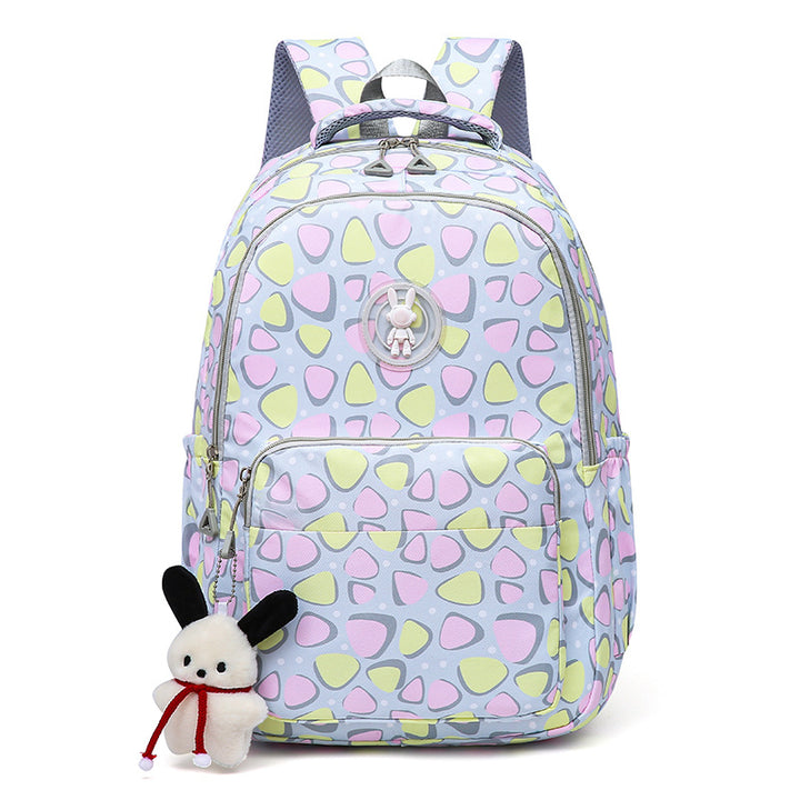 Cheerful school backpack with unique patterns and practical compartments Stornfield