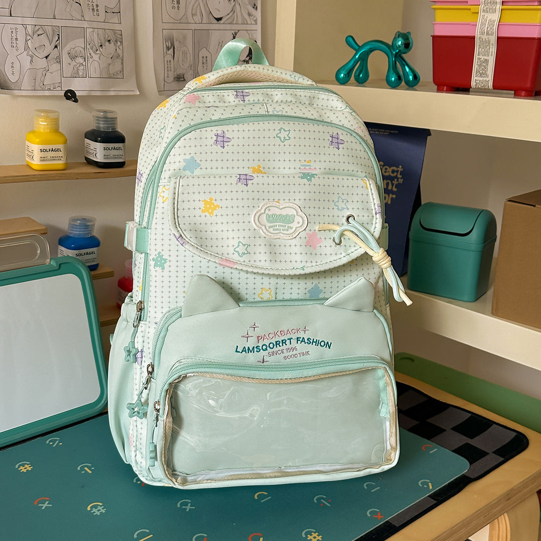 Fun-Printed Canvas Backpack Stornfield
