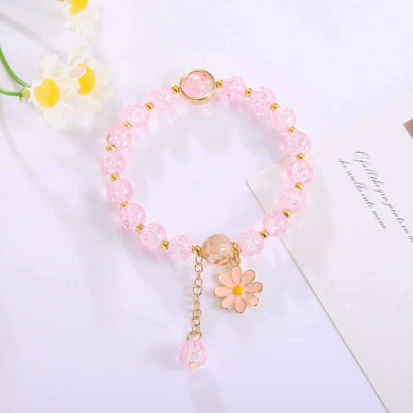 Elegant bracelet with flower pendant Stornfield