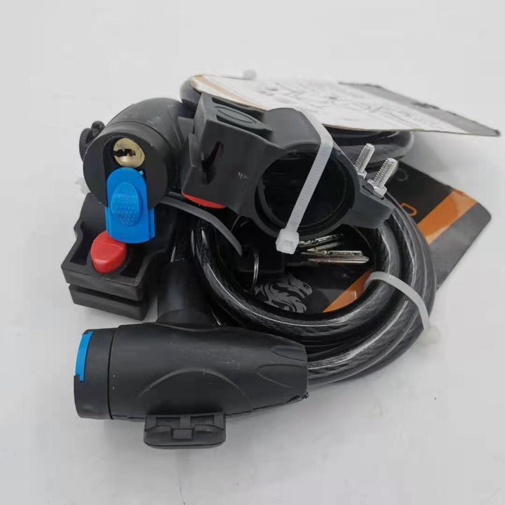 Heavy-Duty Flexible Bicycle Lock with Key Stornfield