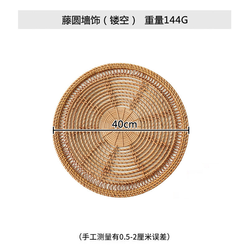 Ladies Elegant handcrafted rattan underlay Stornfield
