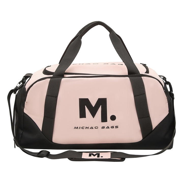 Sporty travel bag with reinforced material Stornfield