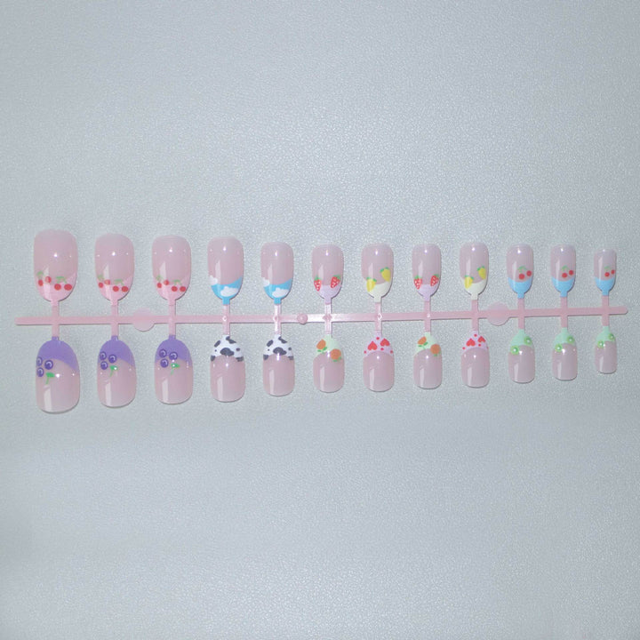 Creative Fruit-Themed Nail Art Kit