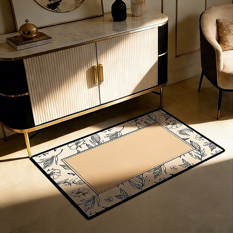 Floral Patterned Bathroom Mat Stornfield
