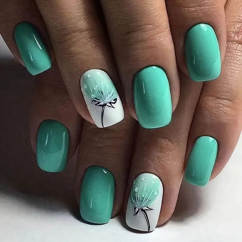 Botanical Nail Art Enhancements Stornfield
