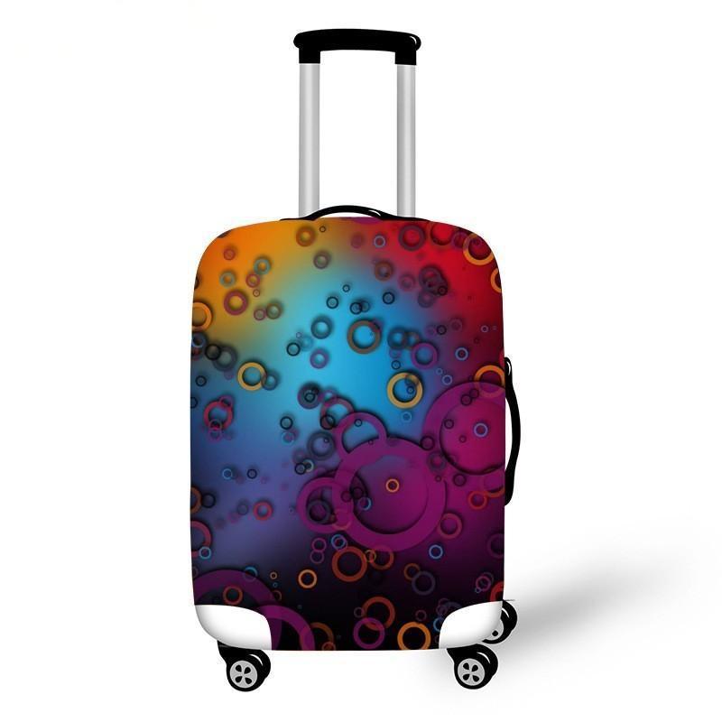 Women's hard shell suitcase with diverse floral design Stornfield