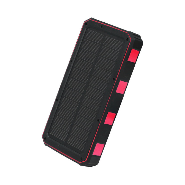 Solar-powered high-performance power bank with robust housing Stornfield