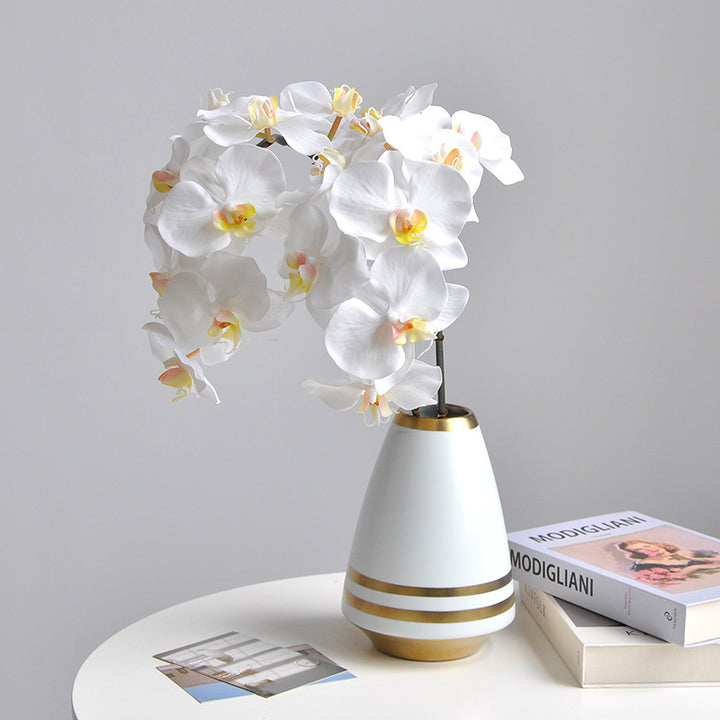 Lifelike Orchid Floral Arrangement