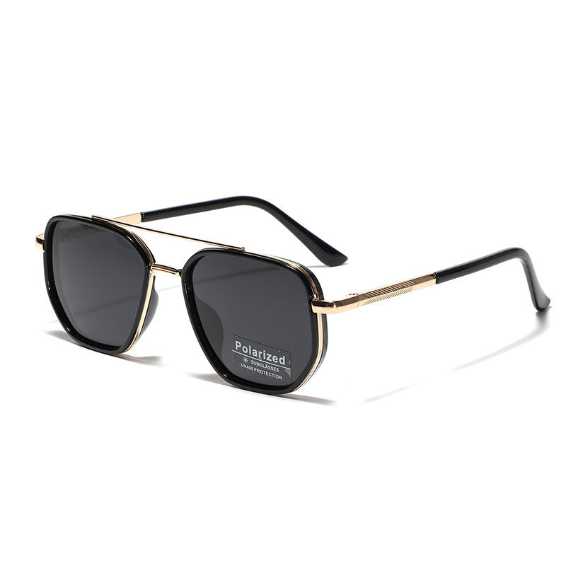 Women's Square Sunglasses with Polarized Lenses and Elegant Metal Frame Stornfield