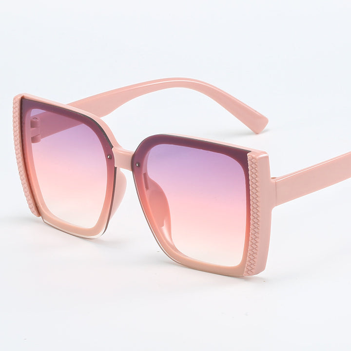 Women oversized designer sunglasses in modern woven design Stornfield