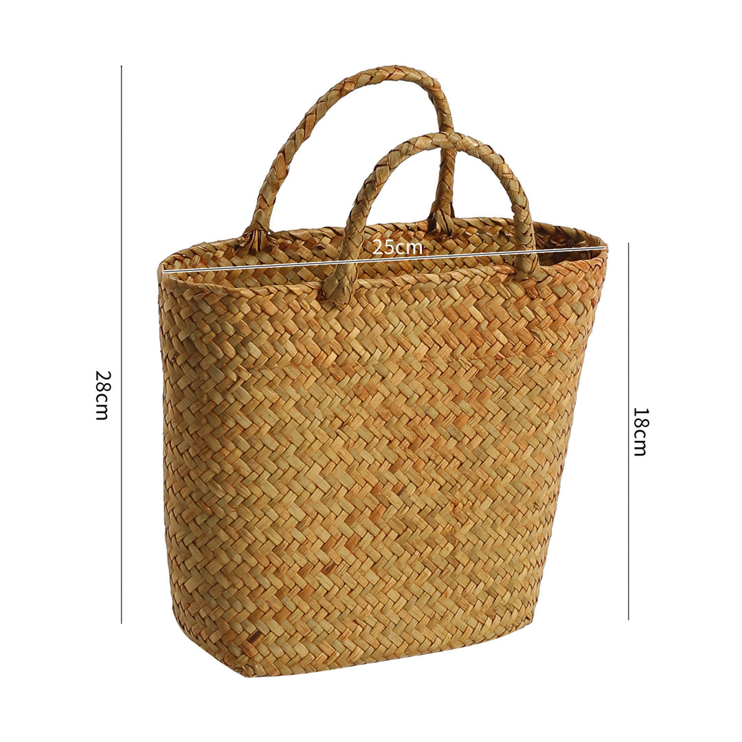 Unisex Handwoven Shopping Basket Stornfield