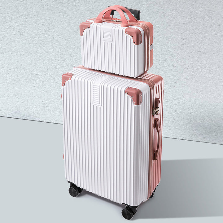 Durable Lightweight Hard-Shell Travel Suitcase Stornfield