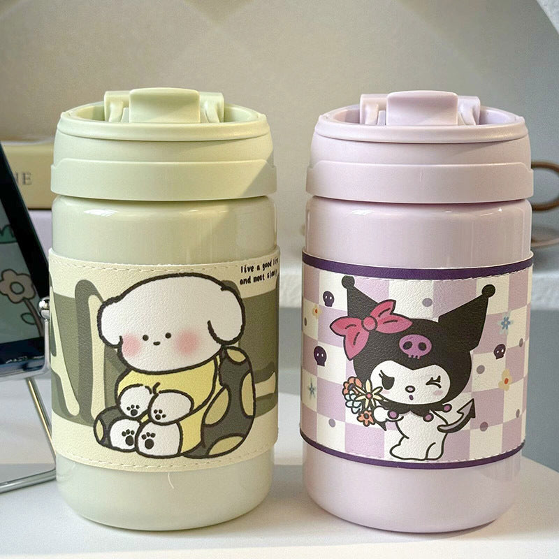Women's Insulated Water Bottle with Cute Animal Design Stornfield