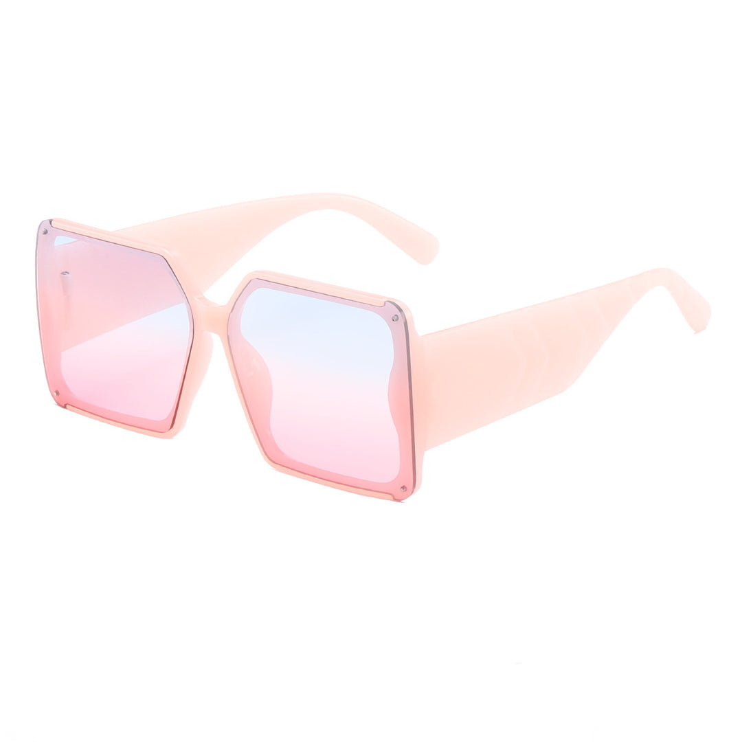 Women oversized sunglasses in trendy leopard print Stornfield
