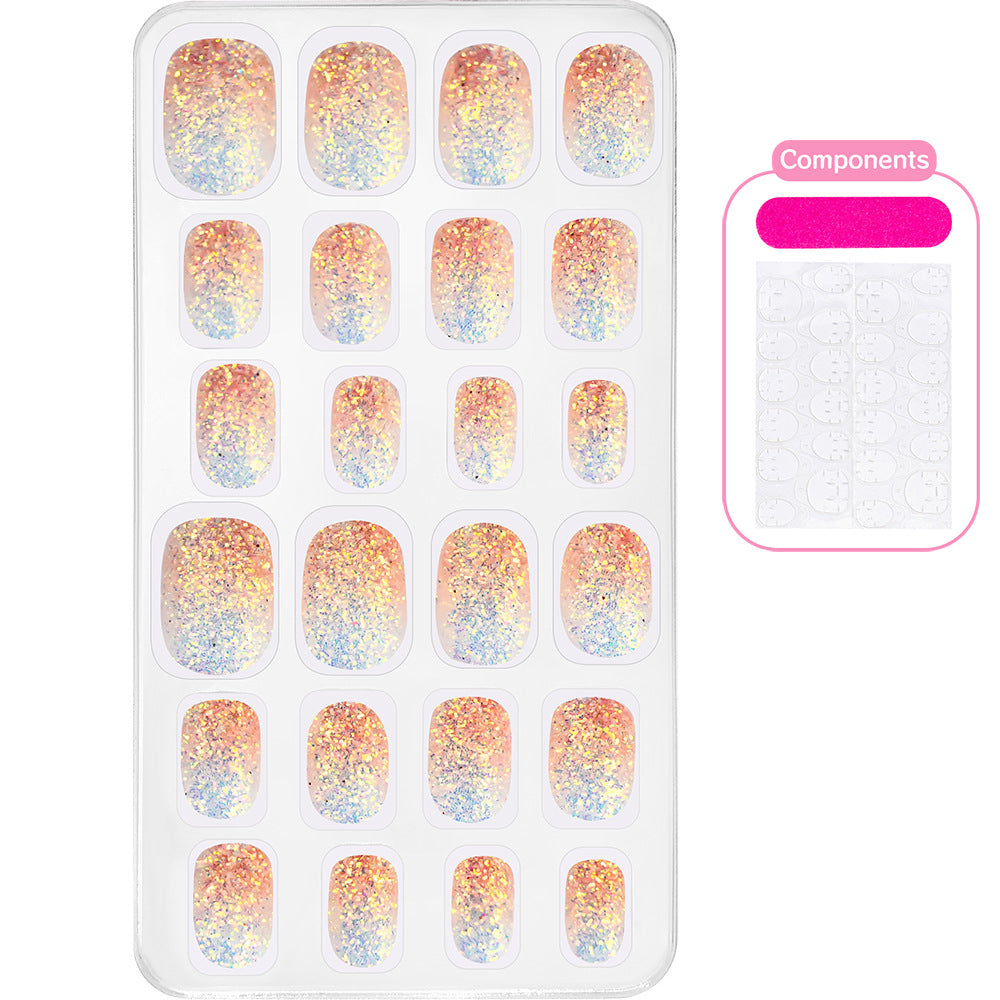 Themed Summer Beach Nail Art Press-On Nails Stornfield