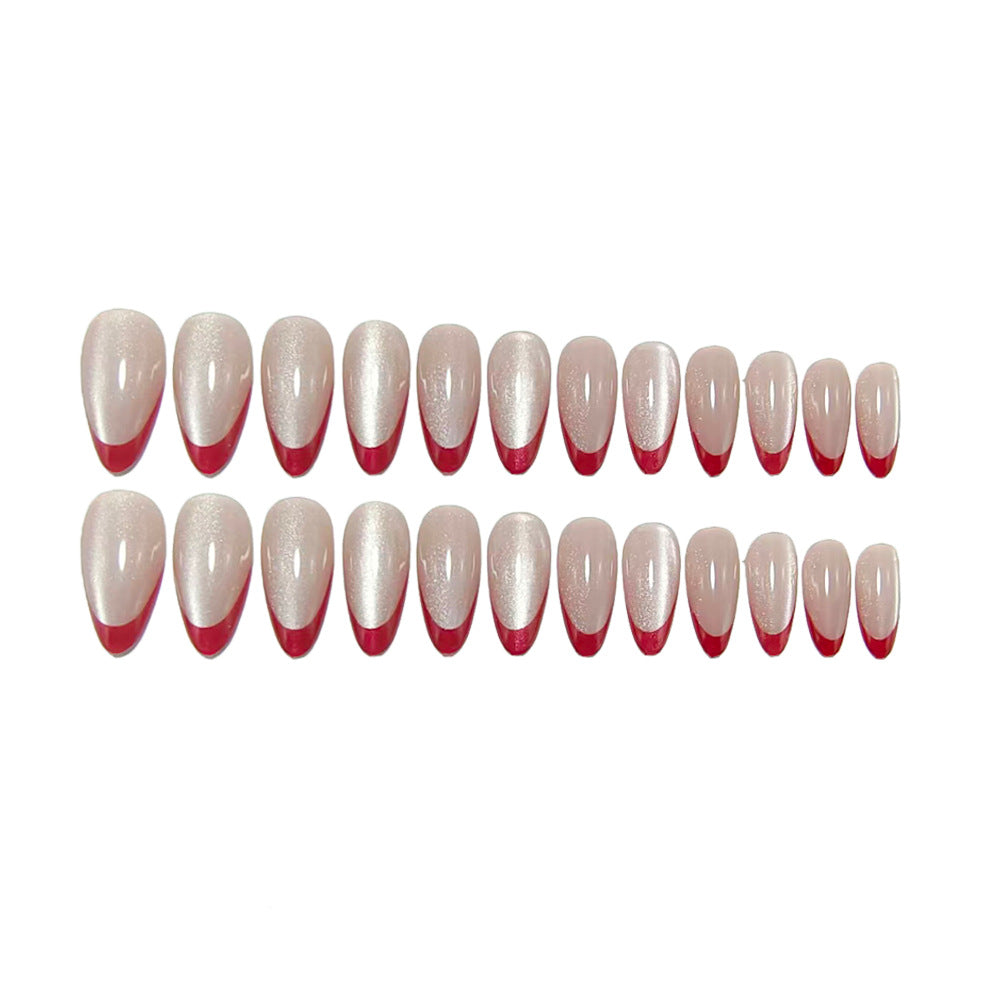 Noble Stiletto Fake Nails with Glossy Finish and Gradient Stornfield