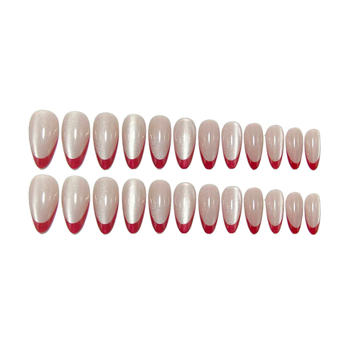 Noble Stiletto Fake Nails with Glossy Finish and Gradient Stornfield