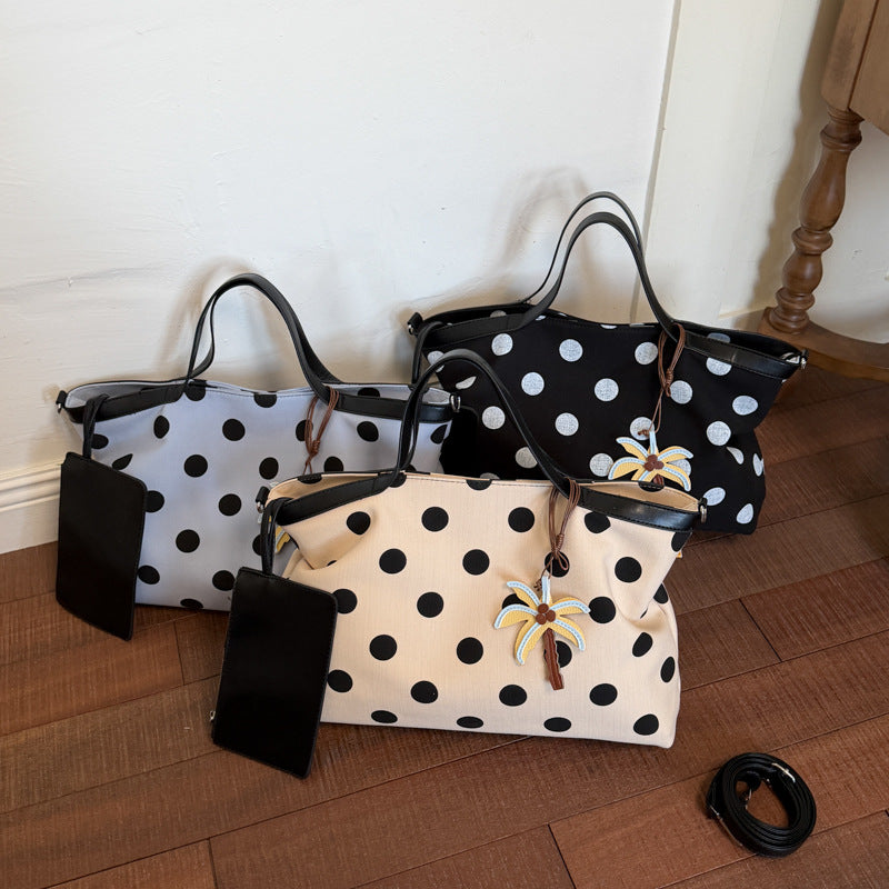 Polka Dot Multifunctional Tote Bag Stornfield