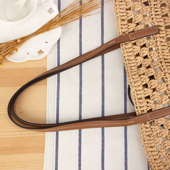 Handmade Beach Bag Made of Natural Wicker Stornfield