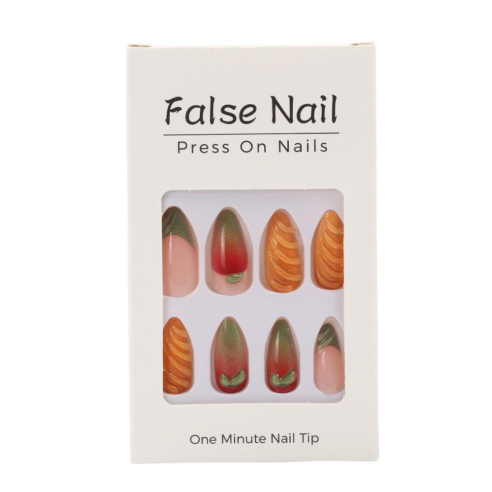 Artificial Nail Set with Fruity Design Stornfield
