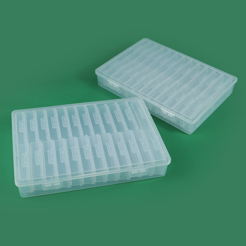 Multi-Division Transparent Craft Storage Box Stornfield