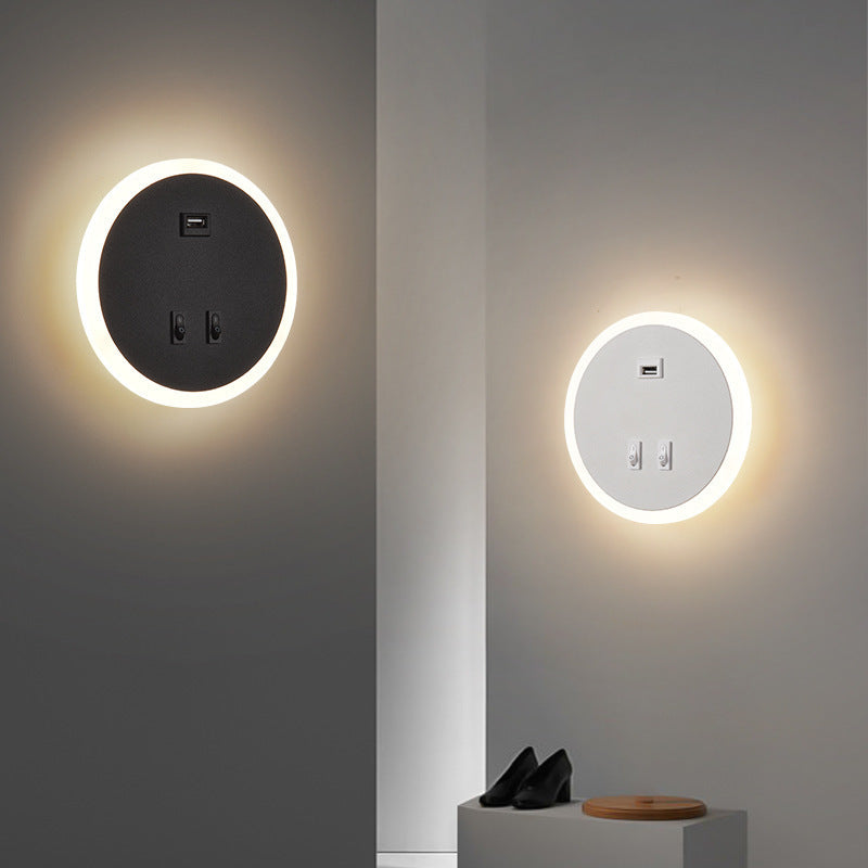 Wall-Mounted LED Night Light Fixture