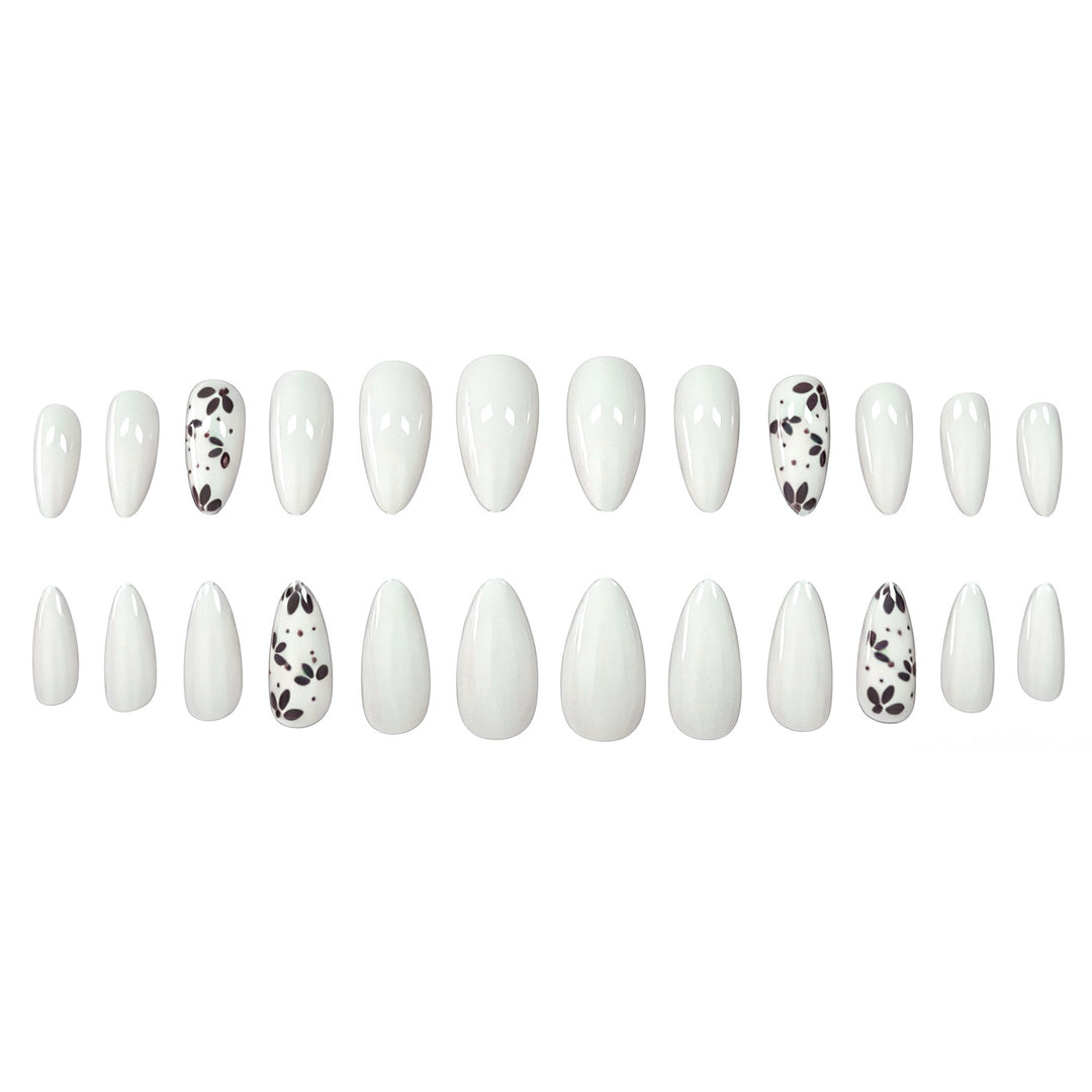 Artistic Almond-Shaped Nail Art Enhancements Stornfield