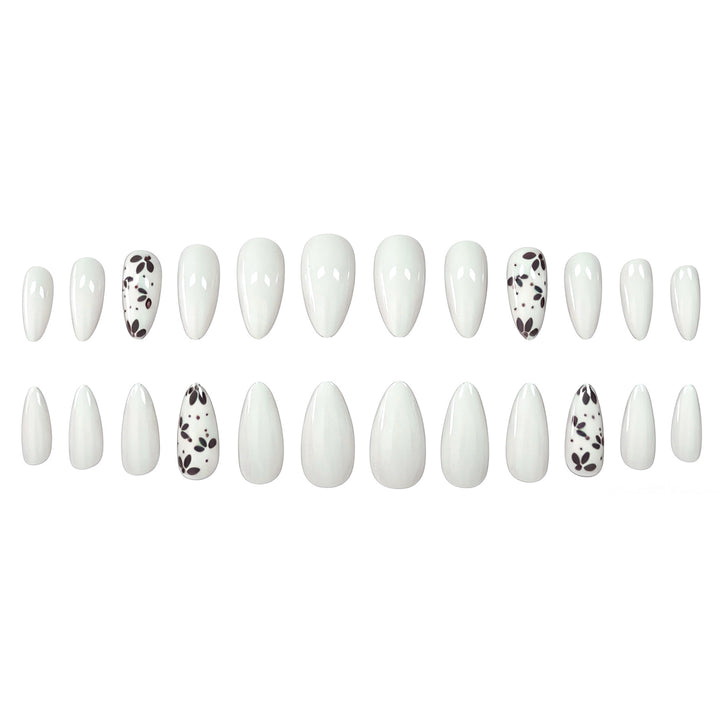 Artistic Almond-Shaped Nail Art Enhancements Stornfield