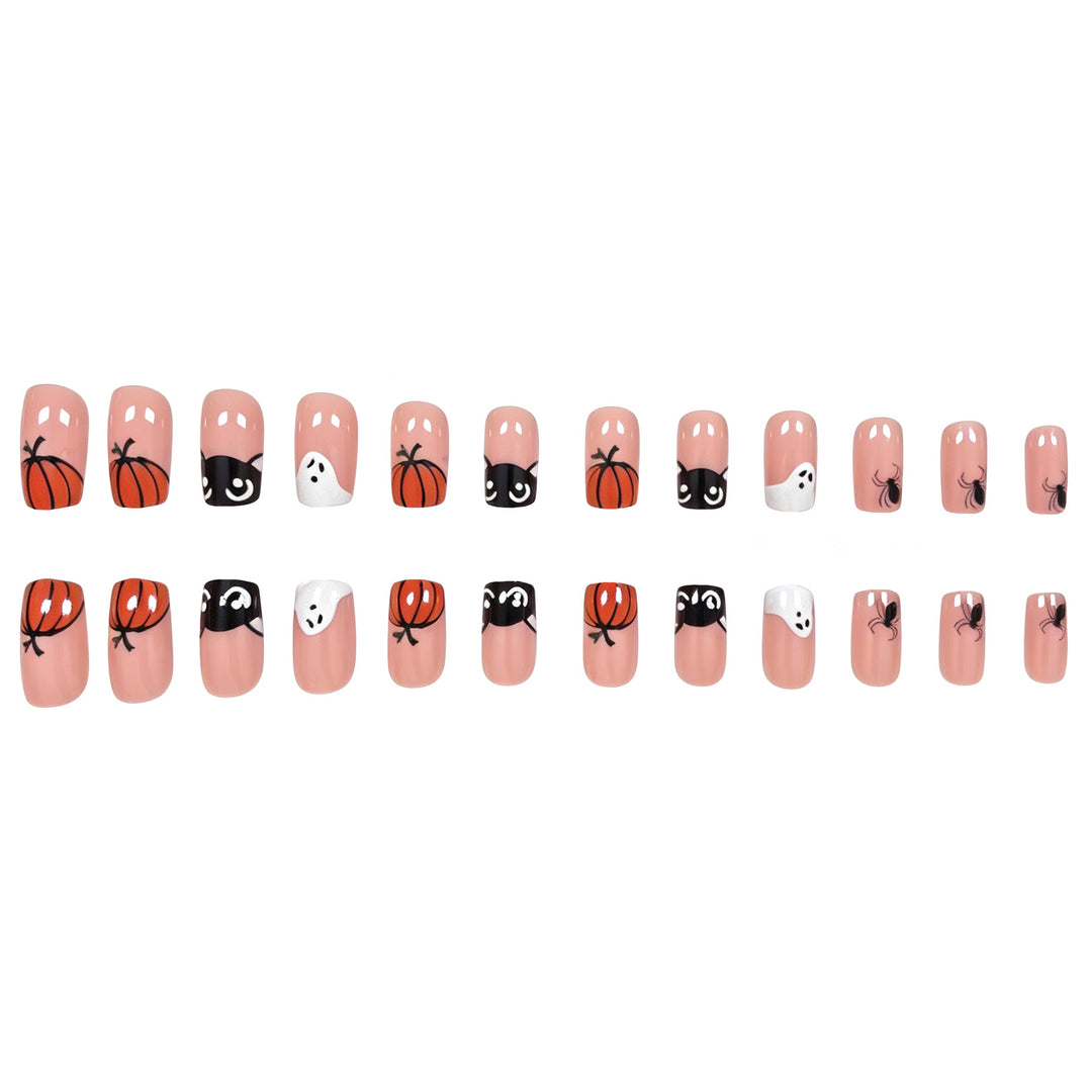Creative Halloween-Themed Nail Art Enhancements Stornfield