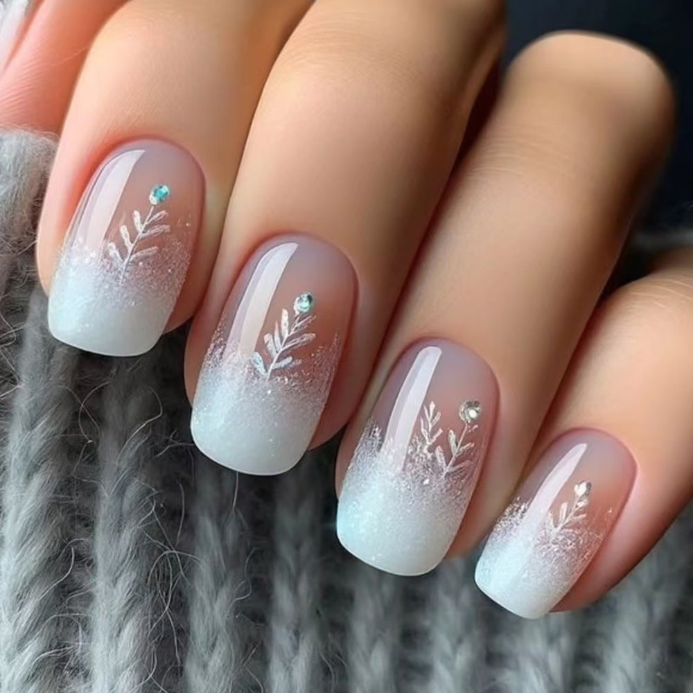 Artistic Press-On Nail Art Stornfield
