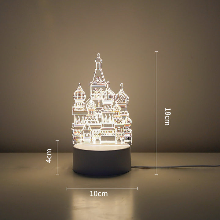 LED Tiger Figure Decorative Lamp