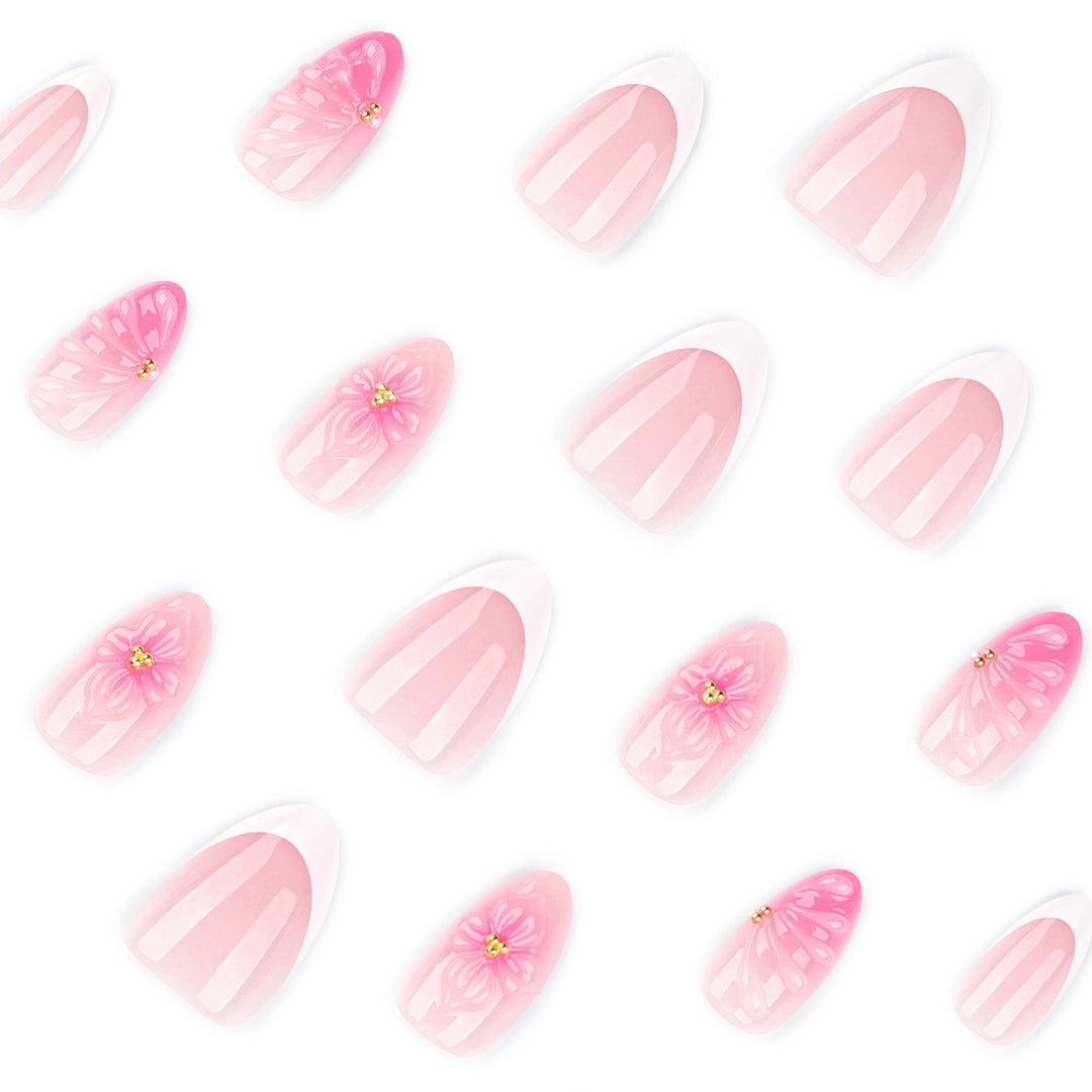 Outstanding nail art with luxurious flower and shell designs Stornfield