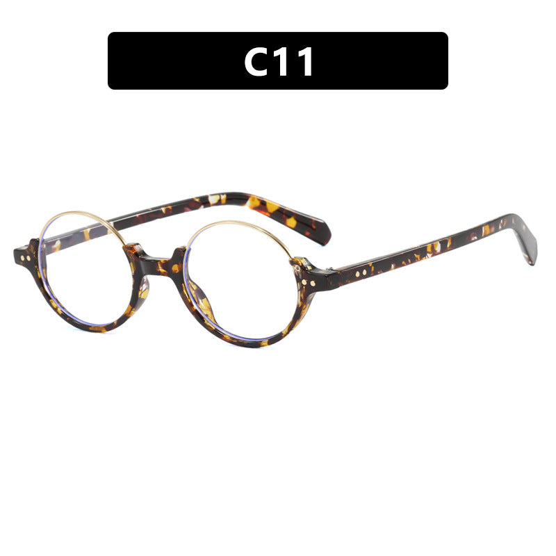 Women's round sunglasses with elegant plastic frame Stornfield
