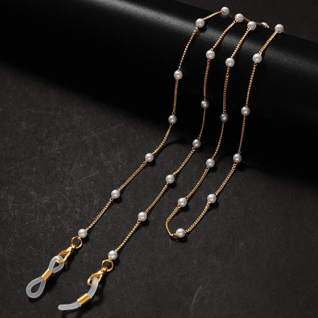 Elegant Gold-Plated Eyewear Chain Stornfield
