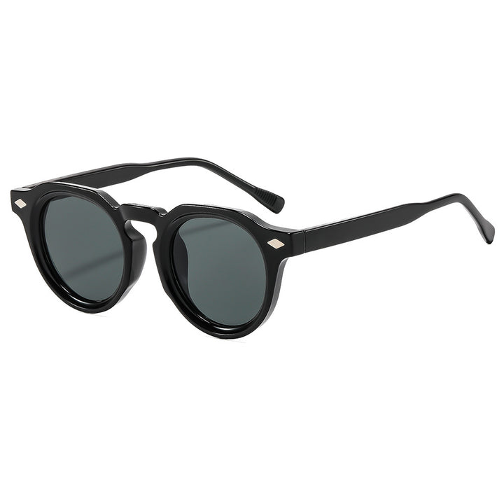 Retro-Inspired Round Frame Sunglasses Stornfield