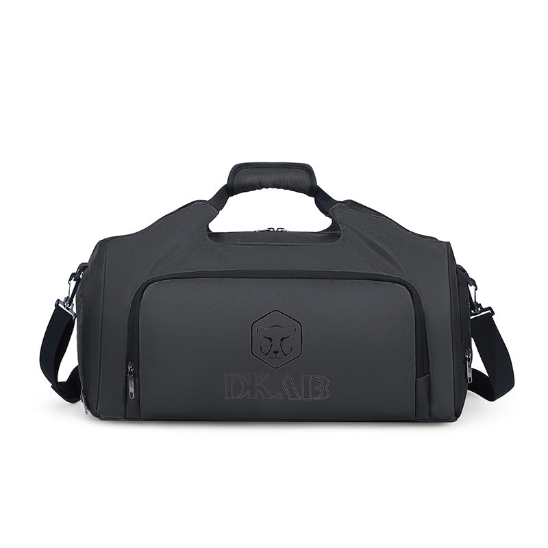 Sporty Duffel Bag with Expandable Compartments and Practical Carrying System Stornfield