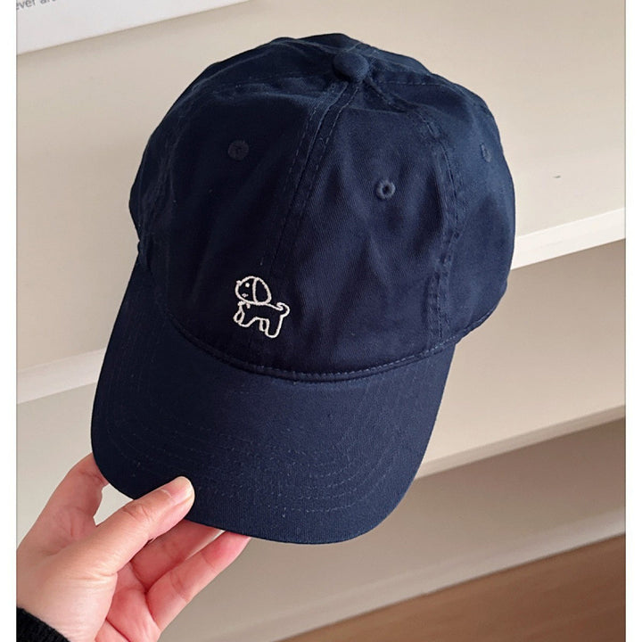 Women's Casual Embroidered Dog Baseball Cap Stornfield