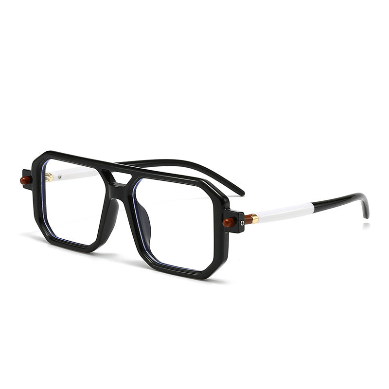 Women oversized rectangular glasses Stornfield