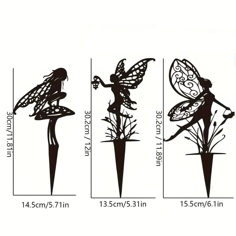 Garden stake with fairy motif Stornfield