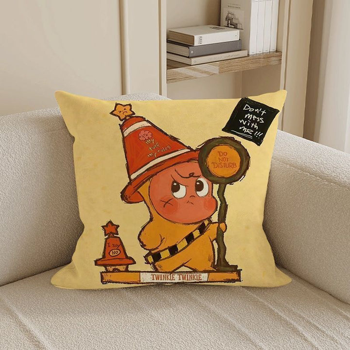 Whimsical Character Decorative Throw Pillow