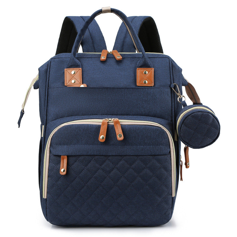 Multi-Functional Quilted Diaper Backpack Stornfield