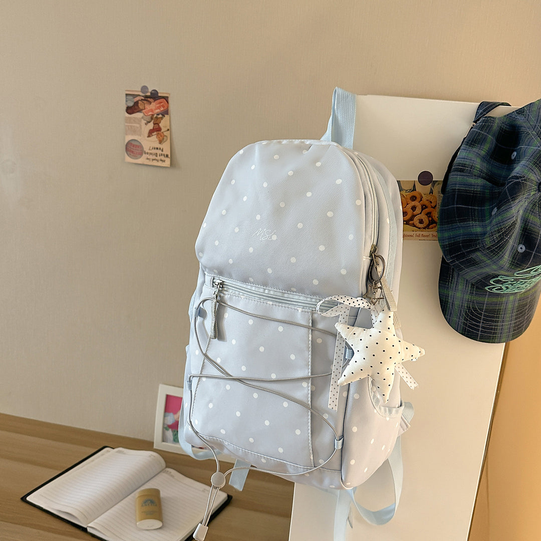 Casual Polka Dot Mini Backpack Stornfield