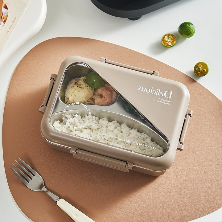 Premium Stainless Steel Multi-Compartment Meal Prep Container