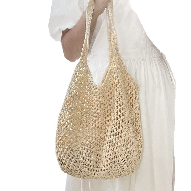 Braided Tote Bag in Modern Design Stornfield